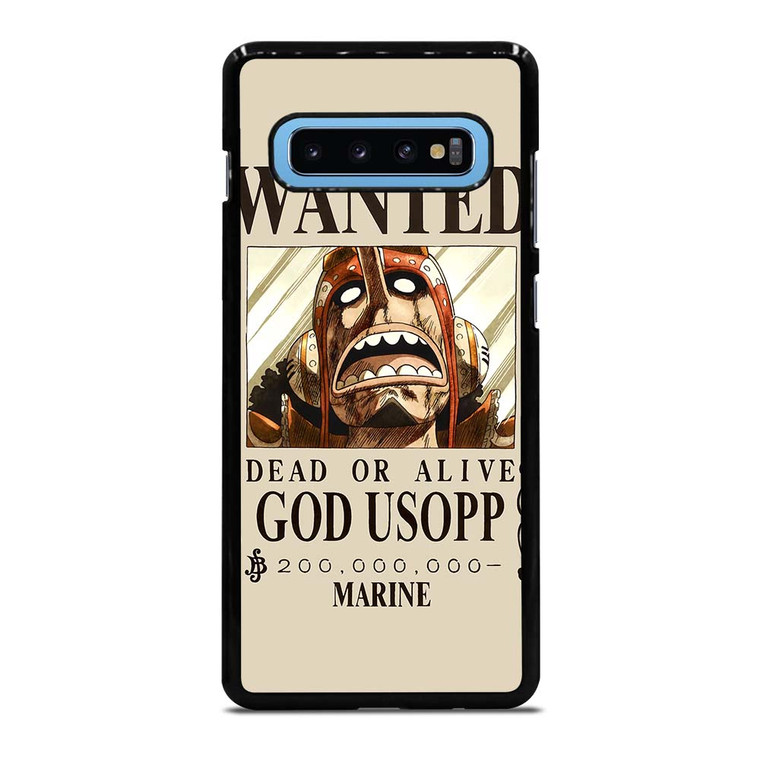 GOD USOPP ONE PIECE ANIME Samsung Galaxy S10 Plus Case Cover
