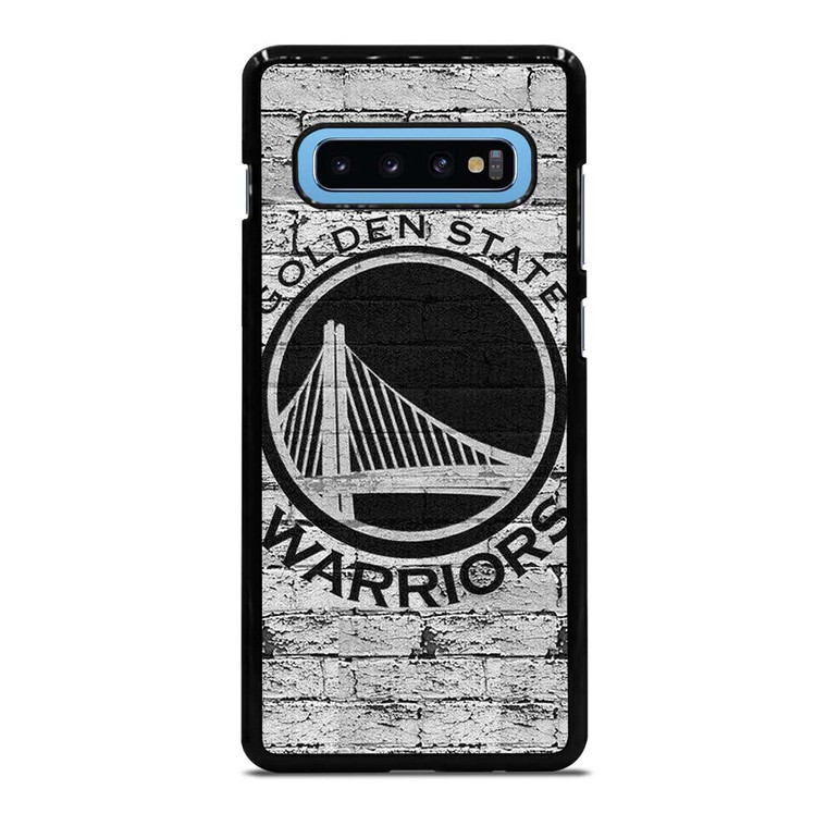 GOLDEN STATE WARRIORS WHITE BRICK Samsung Galaxy S10 Plus Case Cover