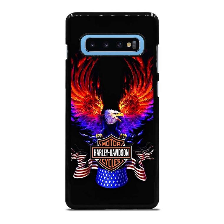 HARLEY DAVIDSON FLAME SWING Samsung Galaxy S10 Plus Case Cover