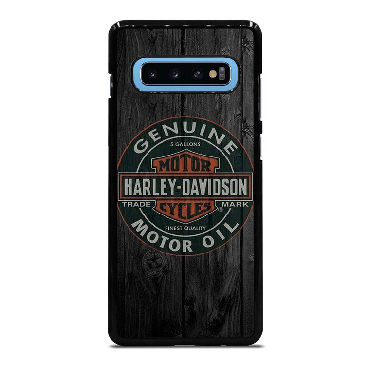 HARLEY DAVIDSON OIL BADGE Samsung Galaxy S10 Plus Case Cover