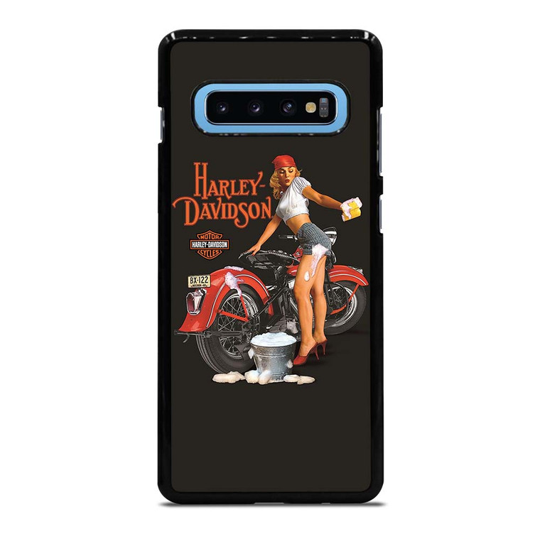 HARLEY DAVIDSON SEXY GIRL Samsung Galaxy S10 Plus Case Cover