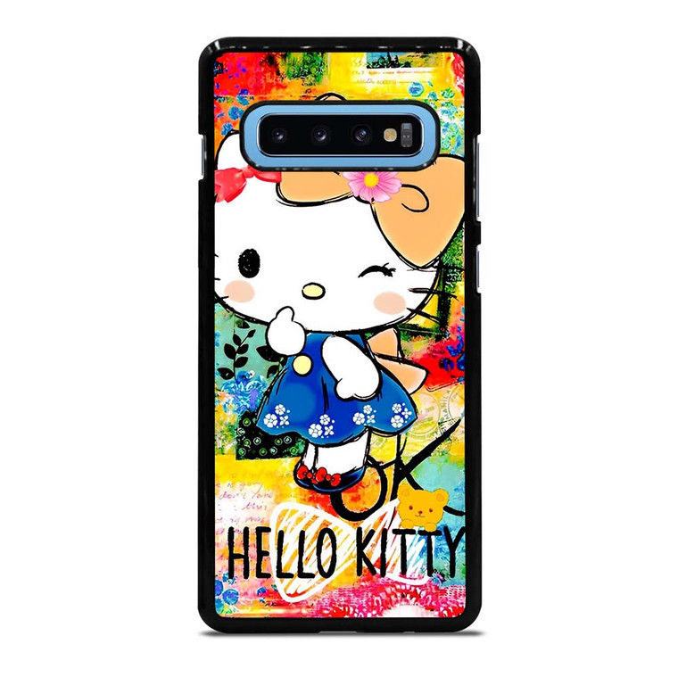 HELLO KITTY ART Samsung Galaxy S10 Plus Case Cover