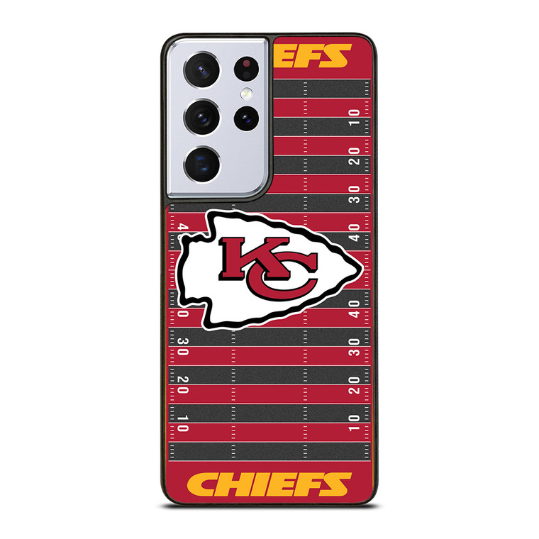 KANSAS CITY CHIEFS FOOTBALL FIELD Samsung Galaxy S21 Ultra Case Cover