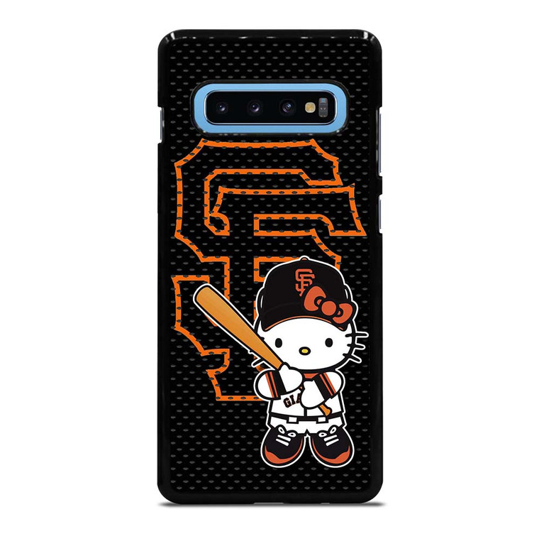 HELLO KITTY SAN FRANCISCO GIANTS MLB Samsung Galaxy S10 Plus Case Cover