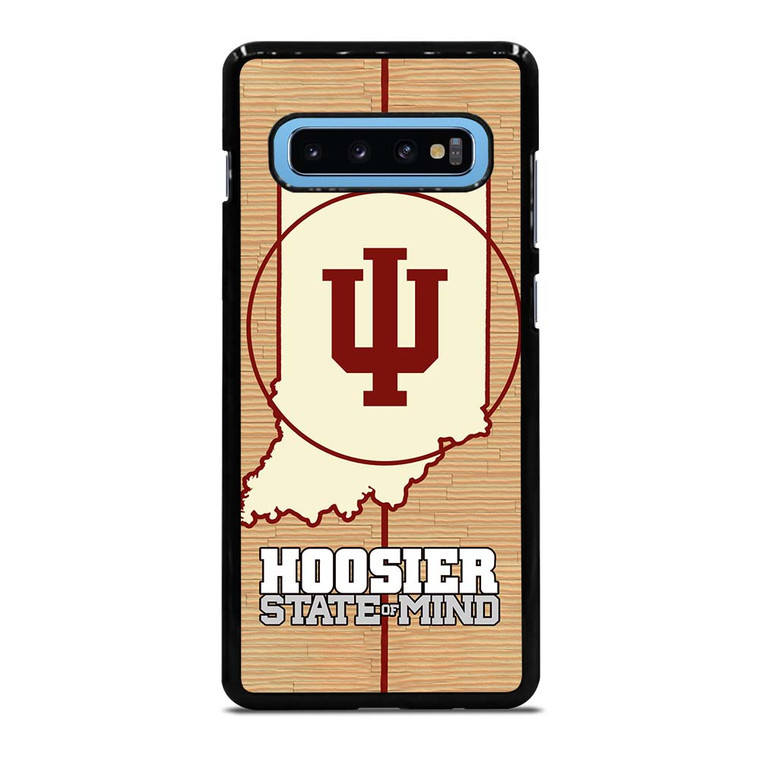 HOOSIER STATE OF MIND INDIANA WOODEN LOGO Samsung Galaxy S10 Plus Case Cover