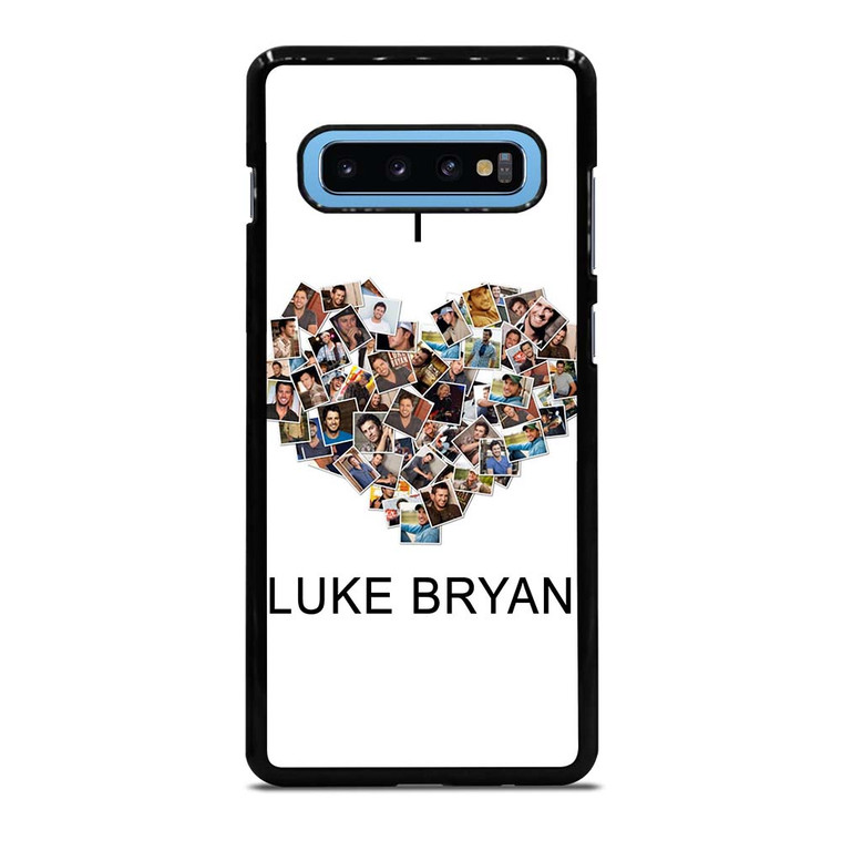 I LOVE LUKE BRYAN COLLAGE Samsung Galaxy S10 Plus Case Cover
