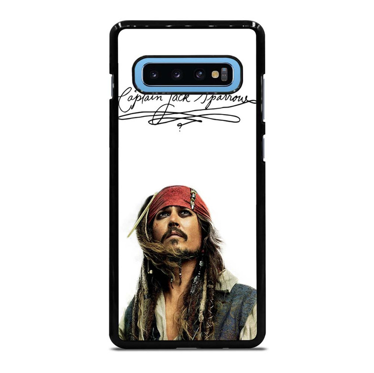 JACK SPARROW SIGNATURE PIRATES OF THE CARIBBEAN  Samsung Galaxy S10 Plus Case Cover