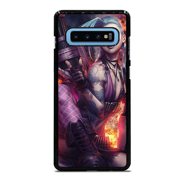 JINX LEAGUE OF LEGENDS 3 Samsung Galaxy S10 Plus Case Cover