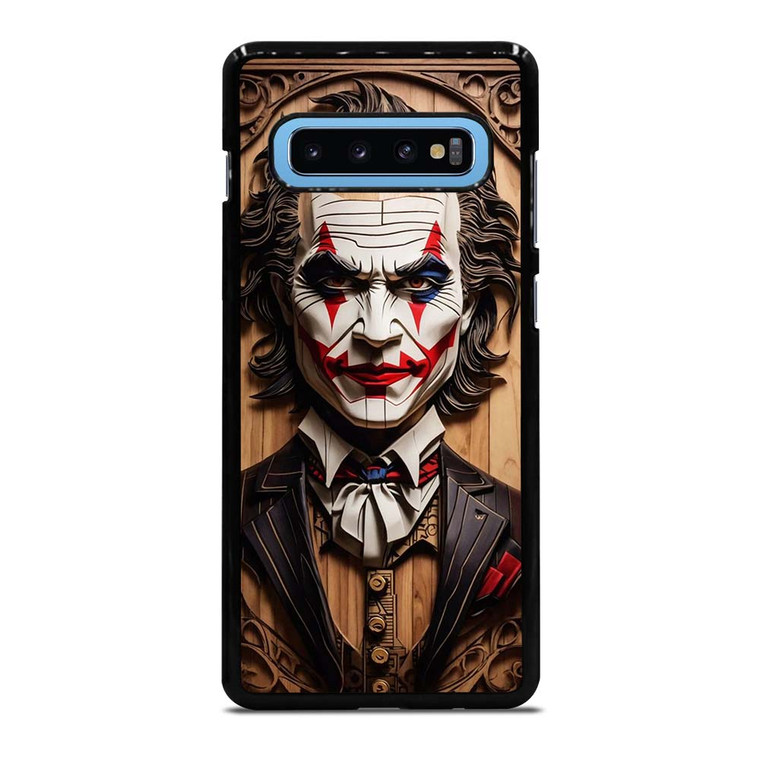 JOKER FACE WOOD Samsung Galaxy S10 Plus Case Cover