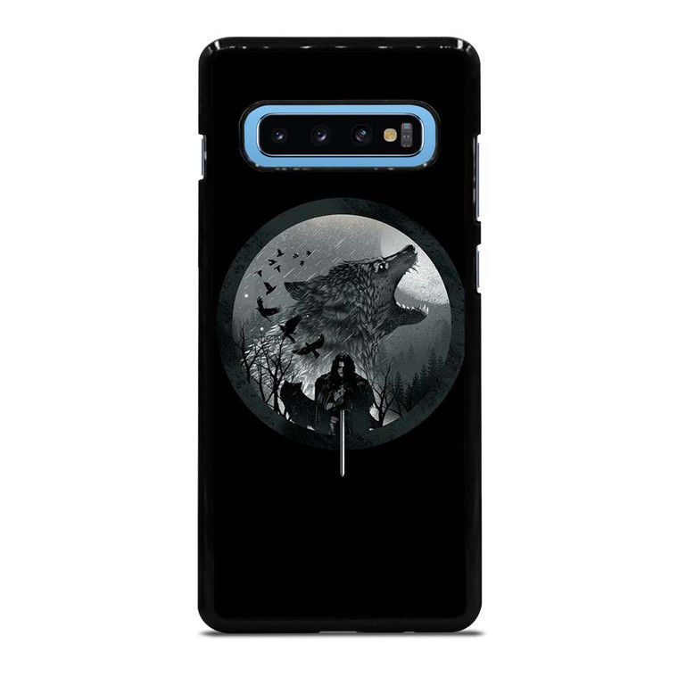 JON SNOW WOLF Samsung Galaxy S10 Plus Case Cover