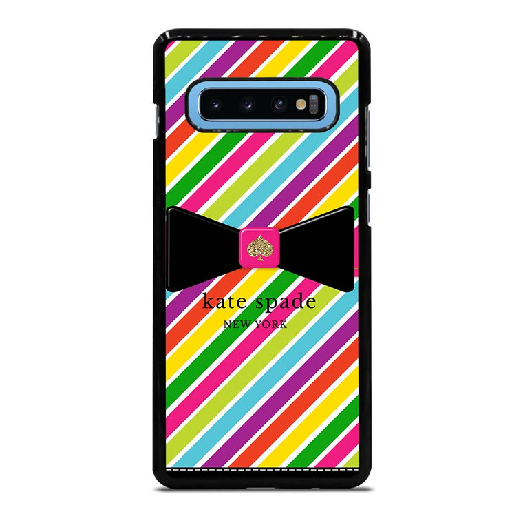 KATE SPADE COLORFUL STRIPE Samsung Galaxy S10 Plus Case Cover