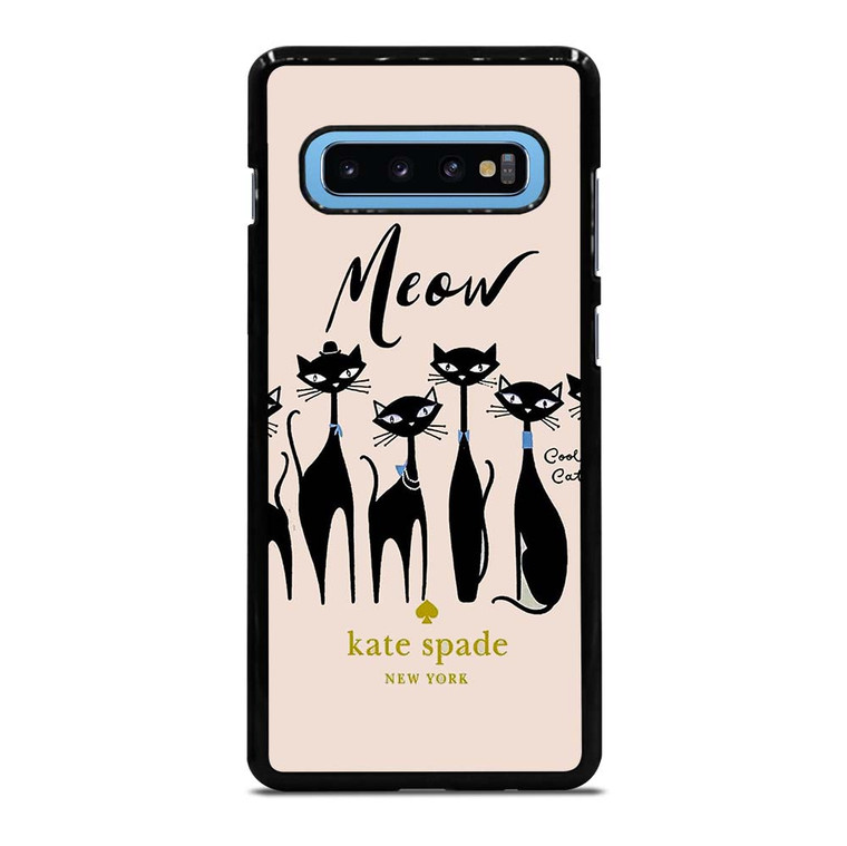 KATE SPADE MEOW CAT Samsung Galaxy S10 Plus Case Cover