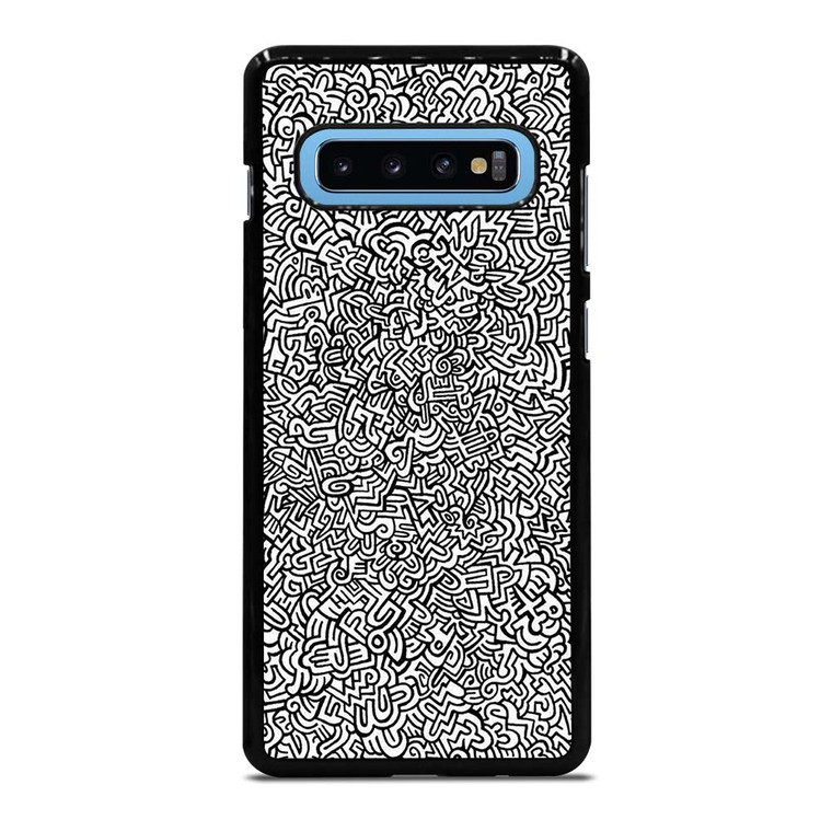 KEITH HARING ABSTRACT Samsung Galaxy S10 Plus Case Cover