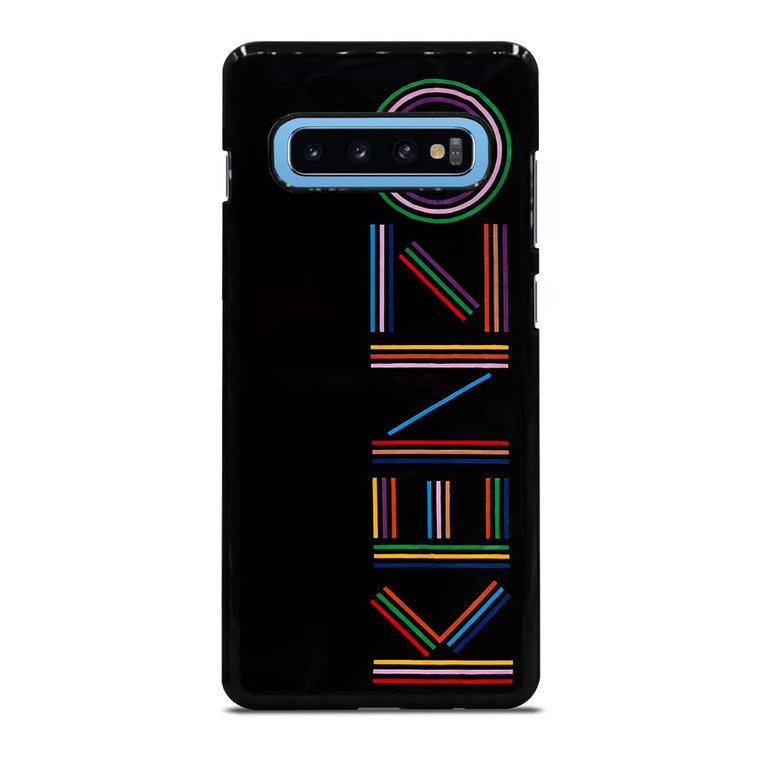 KENZO PARIS COLORFUL LOGO Samsung Galaxy S10 Plus Case Cover
