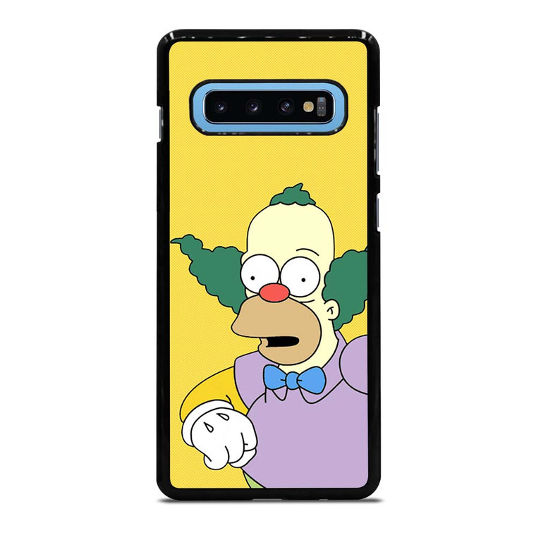 KRUSTY THE CLOWN CARTOON Samsung Galaxy S10 Plus Case Cover KRUSTY THE CLOWN CARTOON Samsung Galaxy S10 Plus Case Cover