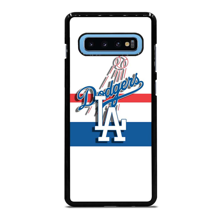 LA DODGERS WHITE STIPS Samsung Galaxy S10 Plus Case Cover