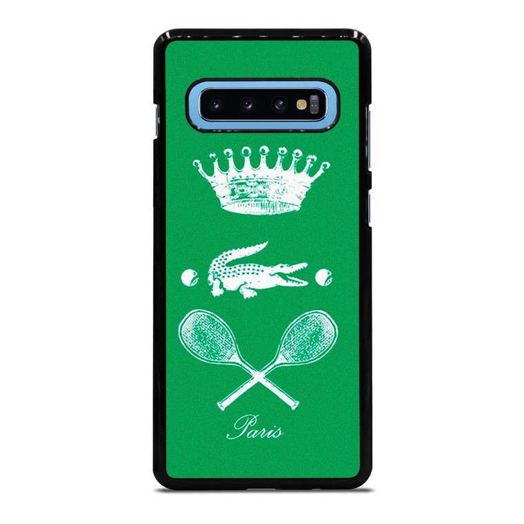 LACOSTE TENNIS PARIS Samsung Galaxy S10 Plus Case Cover LACOSTE TENNIS PARIS Samsung Galaxy S10 Plus Case Cover