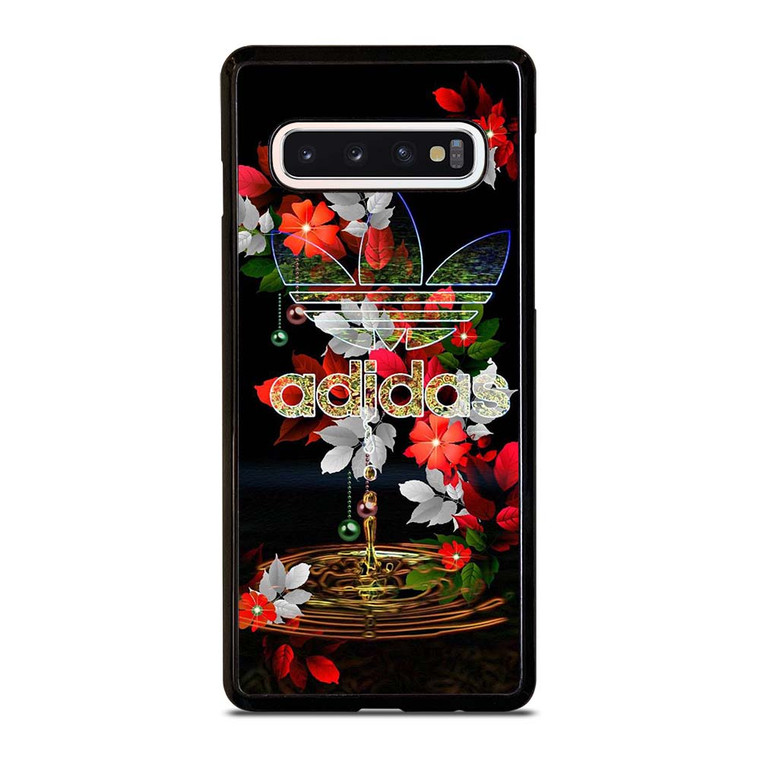 ADIDAS FLOWER PATTERN Samsung Galaxy S10 Case Cover ADIDAS FLOWER PATTERN Samsung Galaxy S10 Case Cover