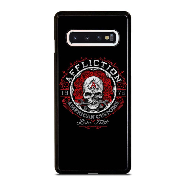 AFFLICTION AMERICAN CUSTOM Samsung Galaxy S10 Case Cover