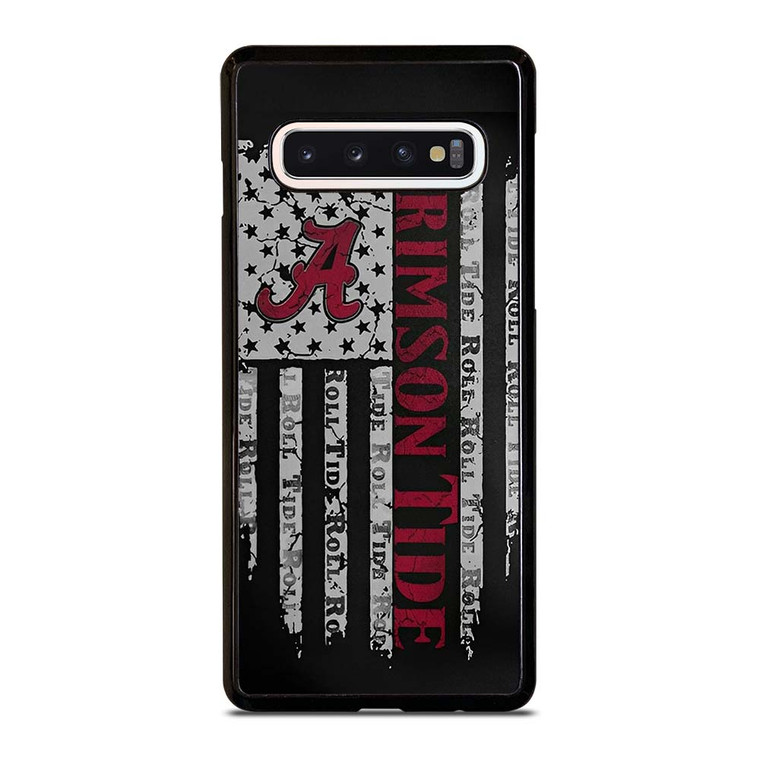 ALABAMA CRIMSON TIDE FLAG MLS Samsung Galaxy S10 Case Cover ALABAMA CRIMSON TIDE FLAG MLS Samsung Galaxy S10 Case Cover