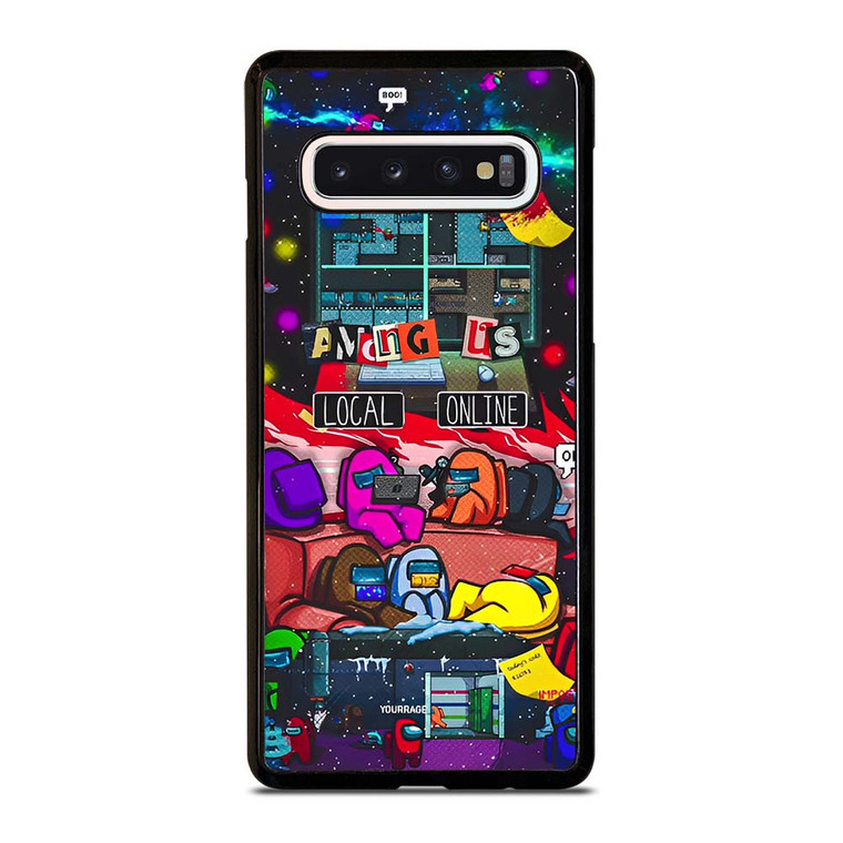 AMONG US LOCAL ONLINE Samsung Galaxy S10 Case Cover