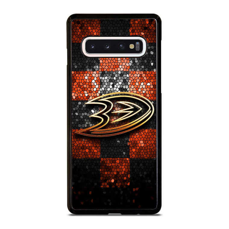 ANAHEIM DUCKS GOLD LOGO Samsung Galaxy S10 Case Cover