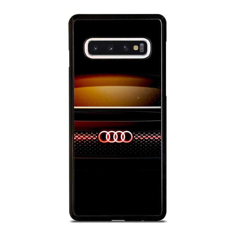 AUDI METAL GLOW LOGO Samsung Galaxy S10 Case Cover