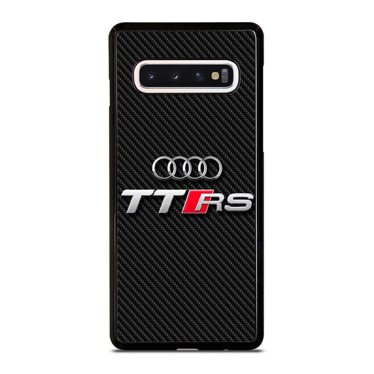 AUDI TT RS CARBON LOGO Samsung Galaxy S10 Case Cover