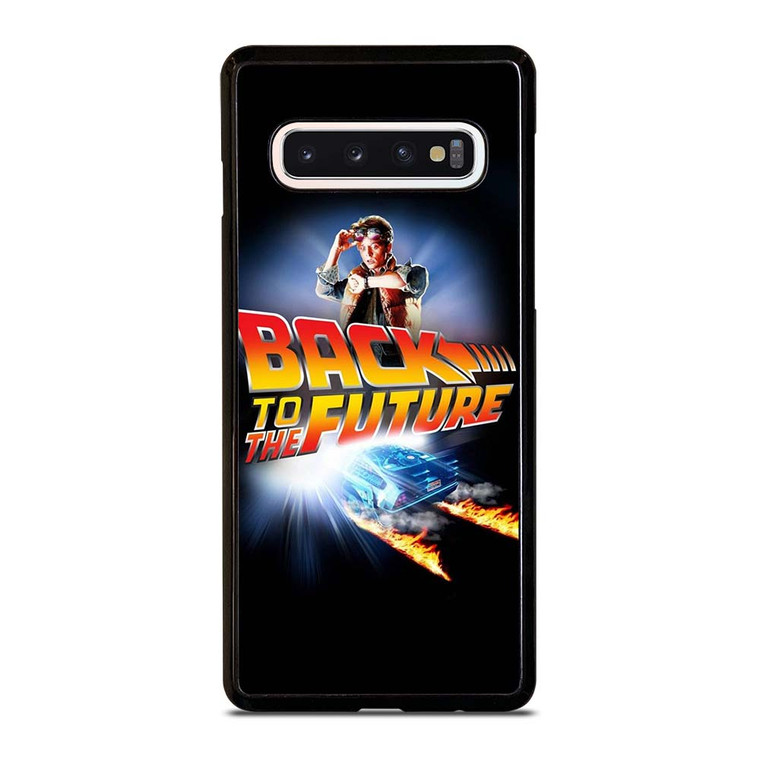 BACK TO THE FUTURE CAR DELOREAON Samsung Galaxy S10 Case Cover