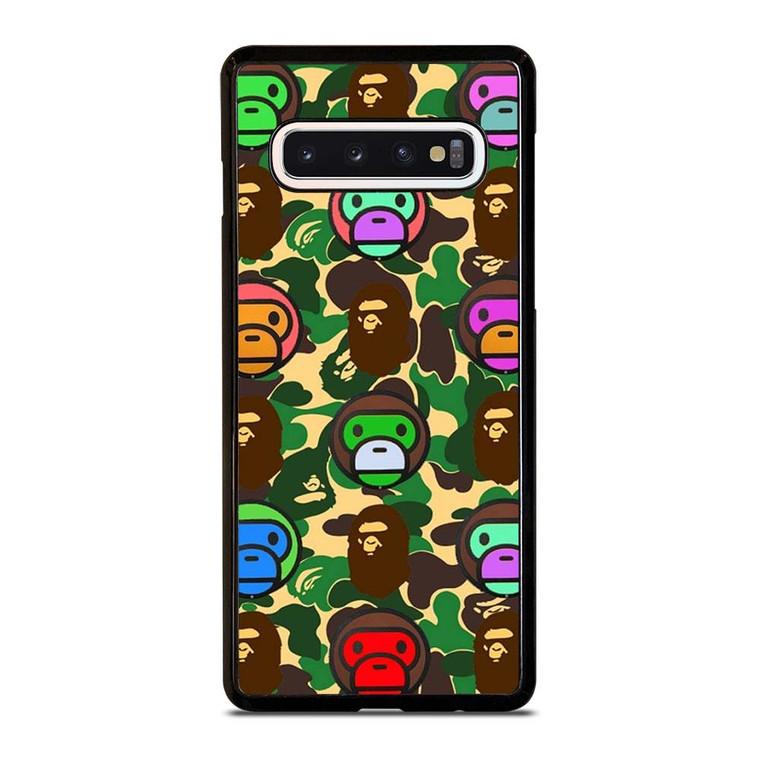 BAPE BABY MILO CAMO Samsung Galaxy S10 Case Cover BAPE BABY MILO CAMO Samsung Galaxy S10 Case Cover