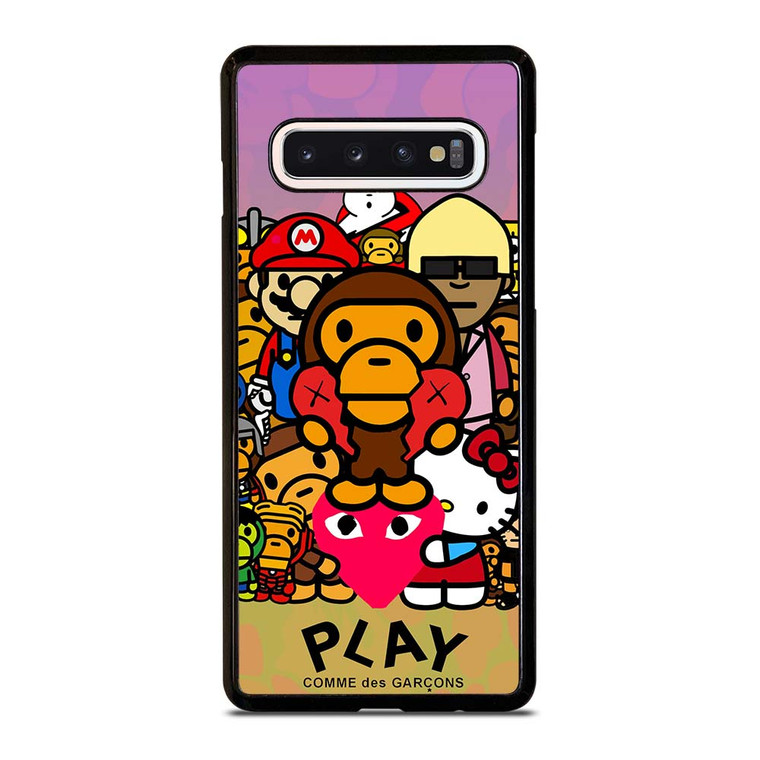 BAPE BABY MILO PLAY Samsung Galaxy S10 Case Cover BAPE BABY MILO PLAY Samsung Galaxy S10 Case Cover
