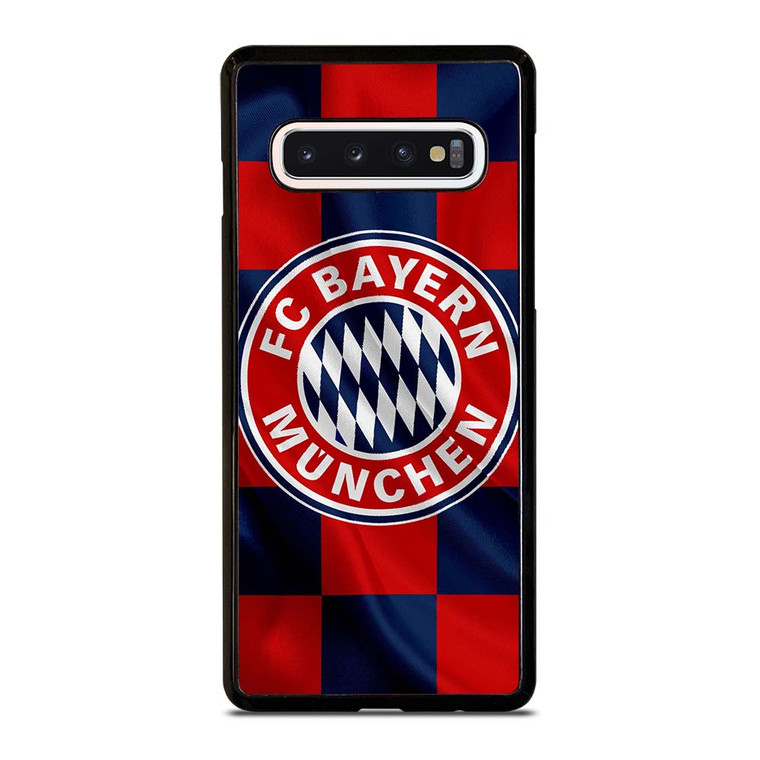 BAYERN MUNCHEN FC FLAG LOGO Samsung Galaxy S10 Case Cover