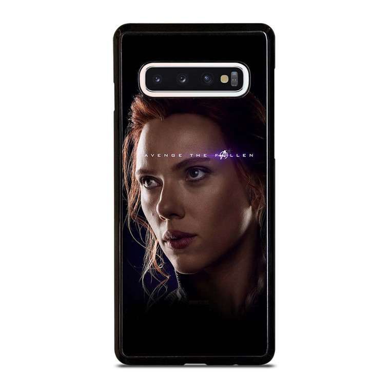 BLACK WIDOW FACE AVENGERS THE FALLEN Samsung Galaxy S10 Case Cover