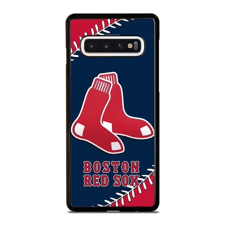 BOSTON RED SOX MLB SYMBOL Samsung Galaxy S10 Case Cover