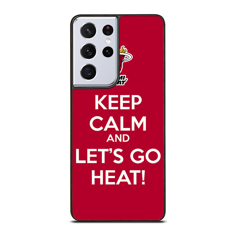 LETS GO MIAMI HEAT NBA BASKETBALL 3 Samsung Galaxy S21 Ultra Case Cover