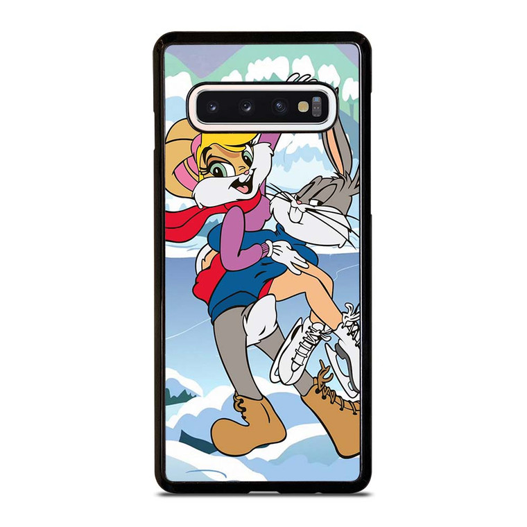 BUGS BUNNY AND LOLA CARTOON Samsung Galaxy S10 Case Cover