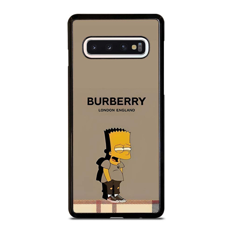 BURBERRY LONDON THE SIMPSONS Samsung Galaxy S10 Case Cover