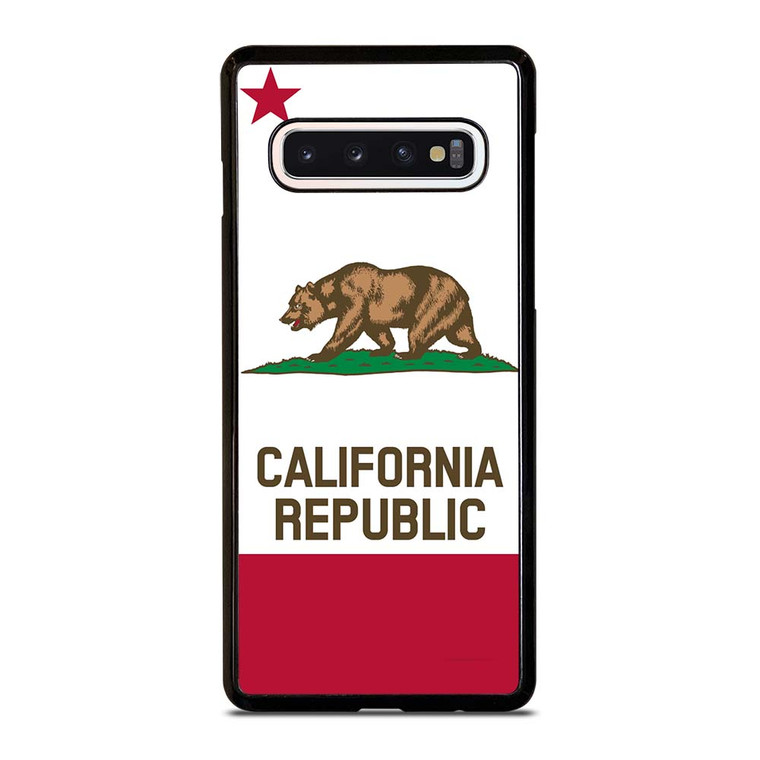 CALIFORNIA REPUBLIC FLAG Samsung Galaxy S10 Case Cover