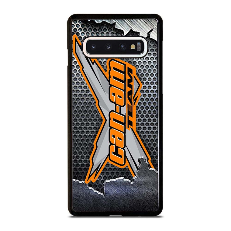 CAN AM X TEAM PLATE LOGO Samsung Galaxy S10 Case Cover CAN AM X TEAM PLATE LOGO Samsung Galaxy S10 Case Cover