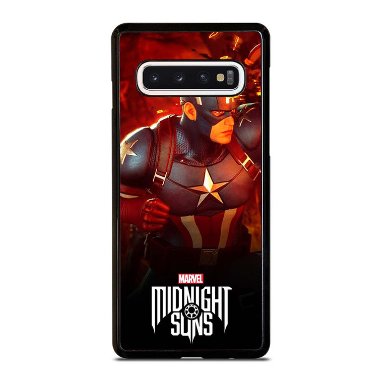 CAPTAIN AMERICA MARVEL MIDNIGHT SUNS Samsung Galaxy S10 Case Cover