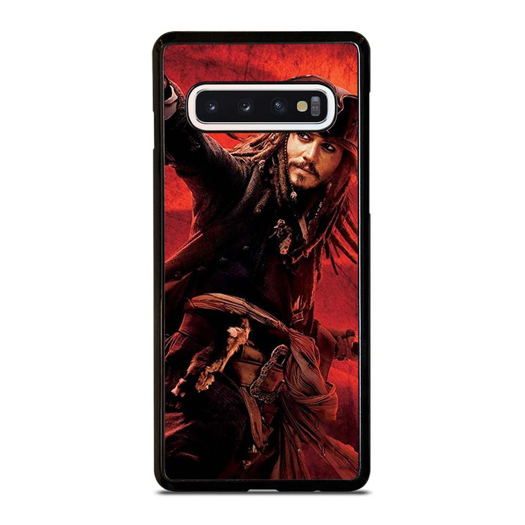 CAPTAIN JACK PIRATES OF THE CARIBBEAN POSTER Samsung Galaxy S10 Case Cover