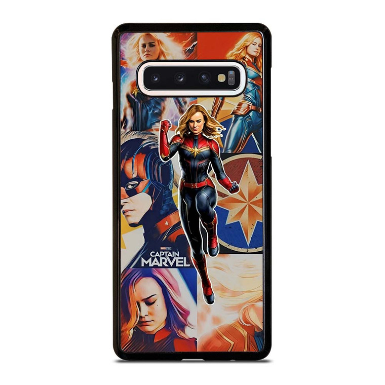 CAPTAIN MARVEL SUPER HERO COLLAGE Samsung Galaxy S10 Case Cover