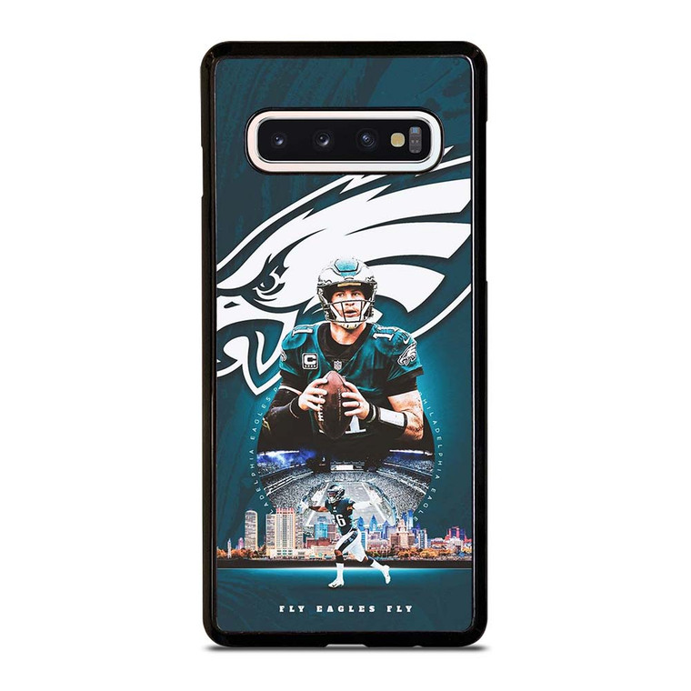 CARSON WENTZ PHILADELPHIA EAGLES NFL Samsung Galaxy S10 Case Cover