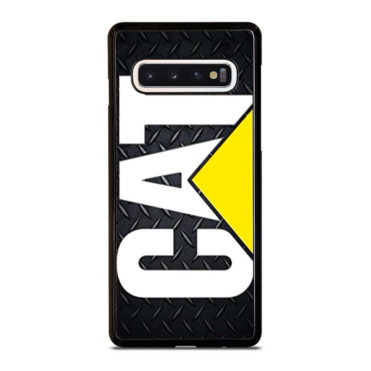 CATERPILLAR CAT METAL BLACK Samsung Galaxy S10 Case Cover