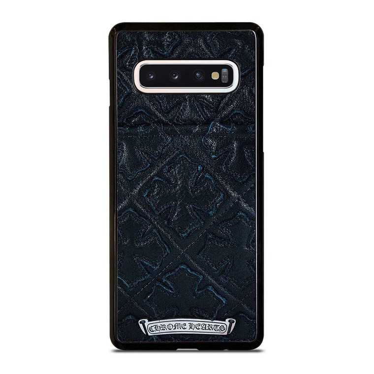 CHROME HEARTS LEATHER Samsung Galaxy S10 Case Cover