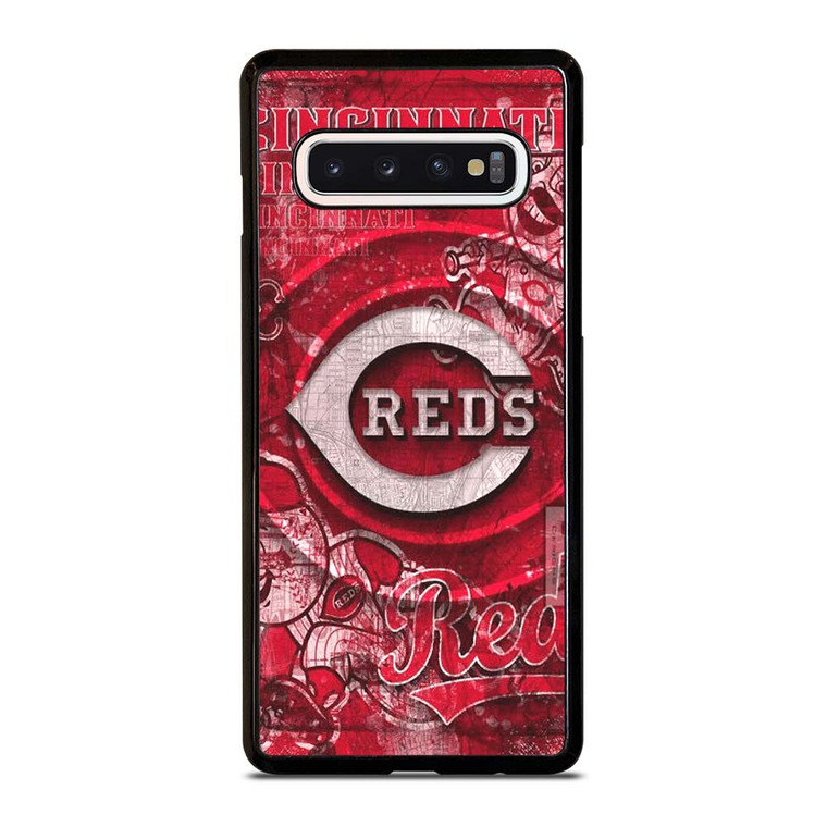 CINCINNATI REDS BASEBALL LOGO Samsung Galaxy S10 Case Cover