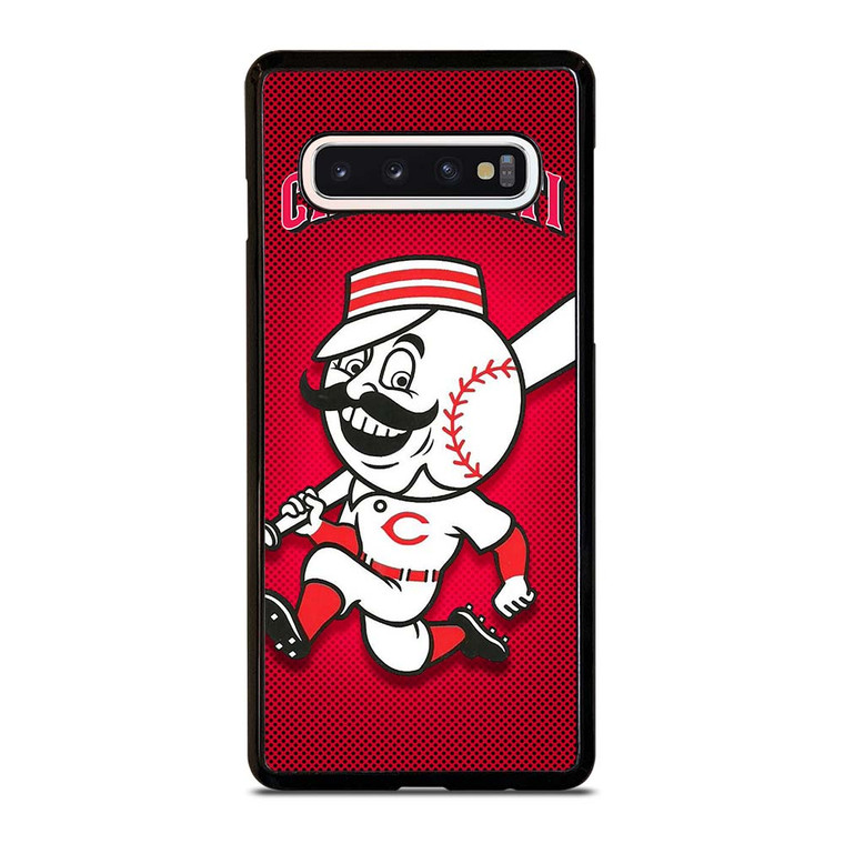 CINCINNATI REDS BASEBALL MASCOT Samsung Galaxy S10 Case Cover