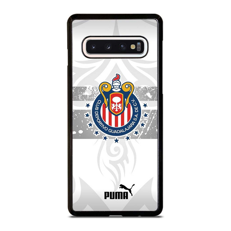 CLUB DEPORTIVO GUADALAJARA PUMA WHITE Samsung Galaxy S10 Case Cover