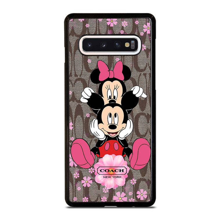 COACH MICKEY and MINNIE MOUSE Samsung Galaxy S10 Case Cover