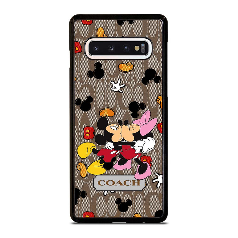 COACH MICKEY MINNIE MOUSE KISS Samsung Galaxy S10 Case Cover